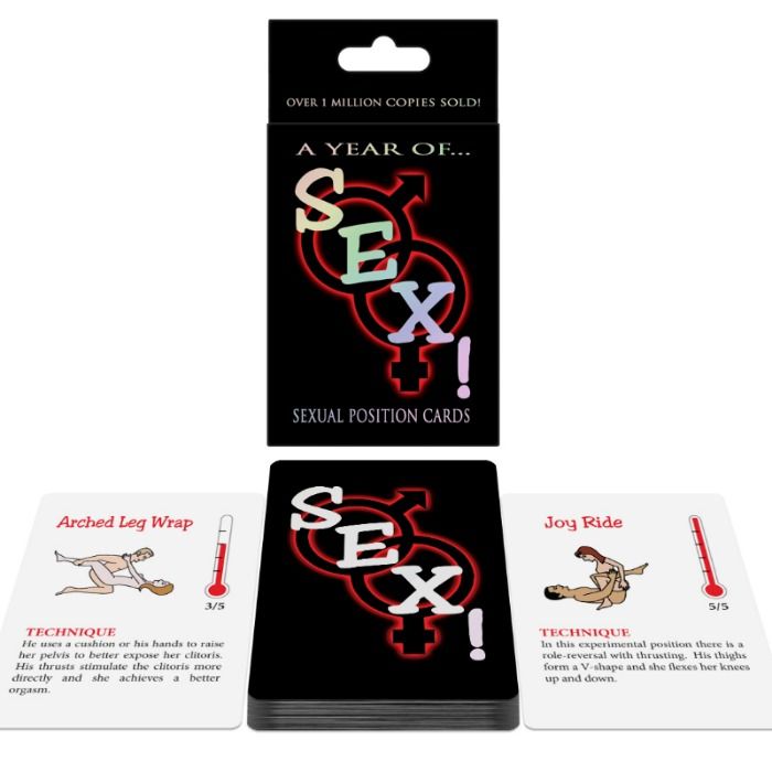 KHEPER GAMES - SEXUAL POSITION CARDS A YEAR OF... SEX!