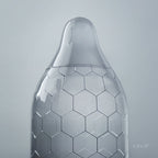 LELO - CAJA DE PRESERVATIVOS HEX 3 UNIDADES