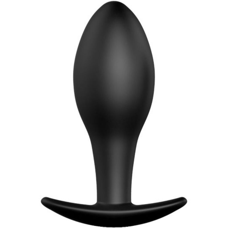 PRETTY LOVE - PLUG ANAL ANCLA DE SILICONA 8.5 CM NEGRO