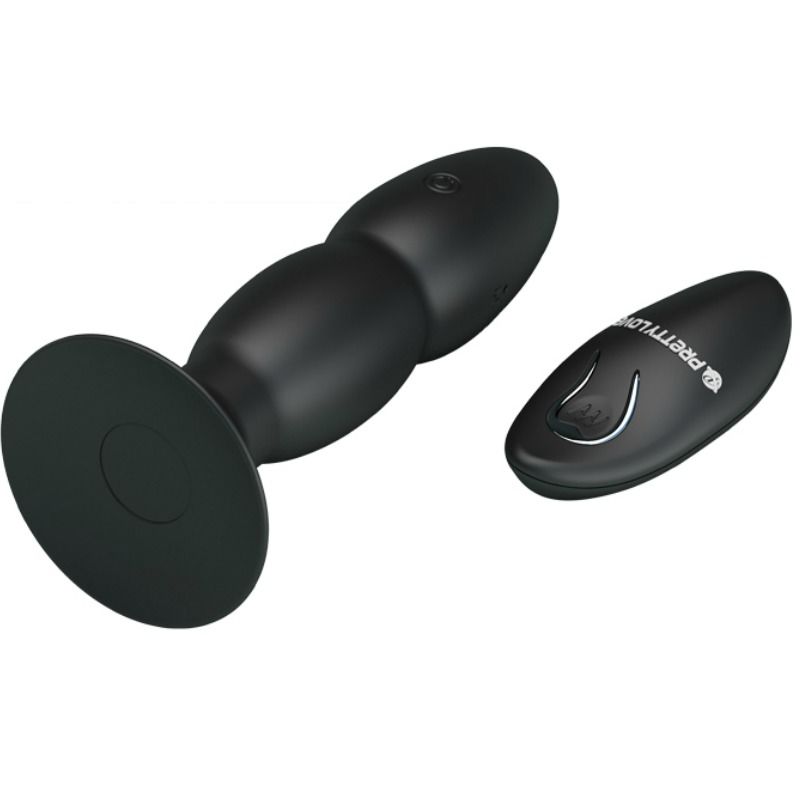 PRETTY LOVE - PLUG VIBRANTE CON ROTAZIONE E TELECOMANDO