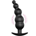 PRETTY LOVE - ANAL PLUG IN SILICONE EXTRA STIMOLAZIONE E 12 MODALITÀ DI VIBRAZIONE NERO