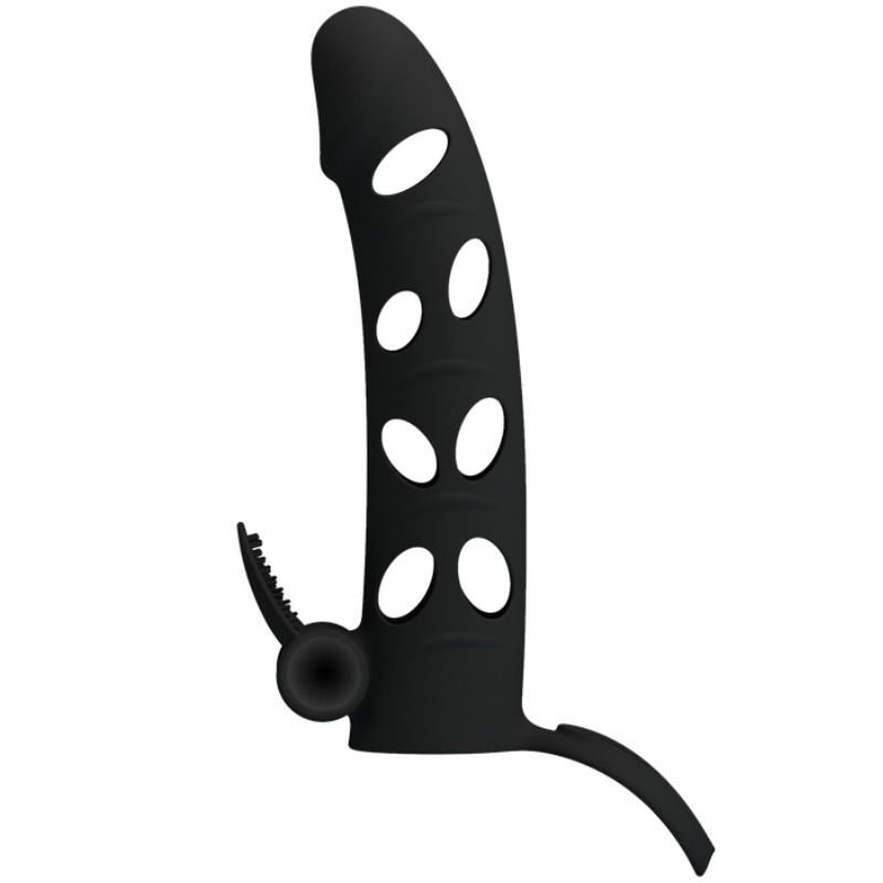 PRETTY LOVE - GUAINA IN SILICONE CON VIBRAZIONE 15,2 CM