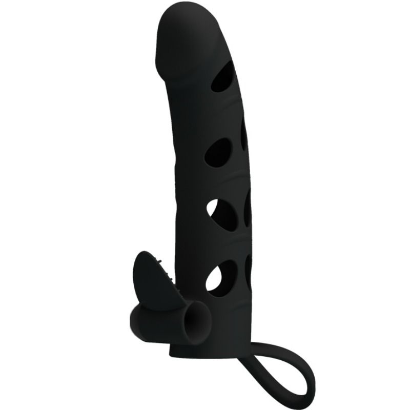 PRETTY LOVE - GUAINA IN SILICONE CON VIBRAZIONE 15,2 CM
