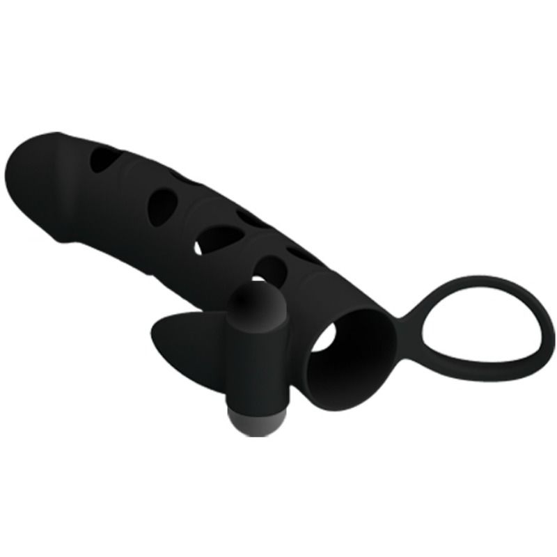 PRETTY LOVE - GUAINA IN SILICONE CON VIBRAZIONE 15,2 CM