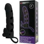 PRETTY LOVE - GUAINA IN SILICONE CON VIBRAZIONE 15,2 CM