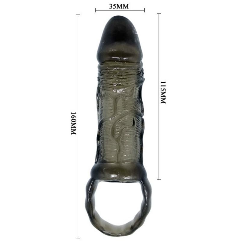 BAILE - GUAINA DI ESTENSIONE DEL PENE CON CINTURINO PER TESTICOLI 11,5 CM