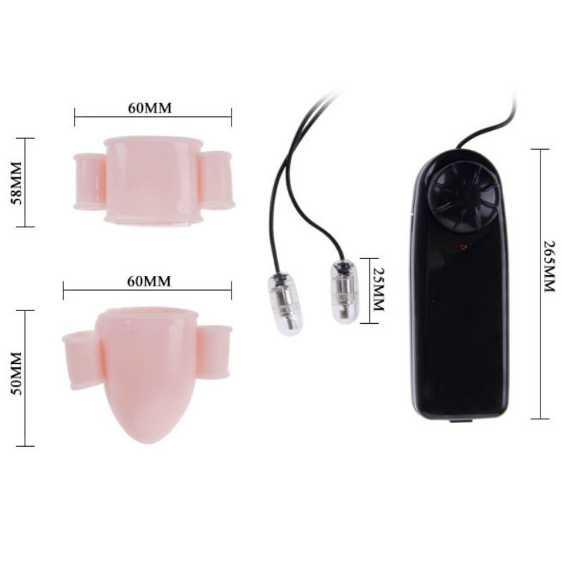 BAILE - COUVRE-VIBRATEUR PÉNIS ALFRED AVEC CONTRÔLE