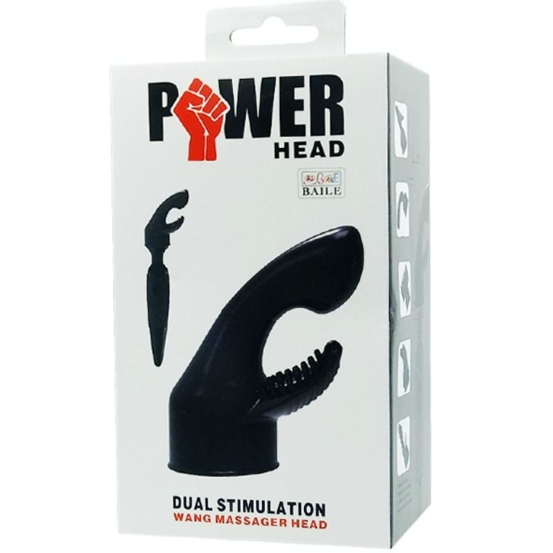BAILE - POWER HEAD CABEZAL INTERCAMBIABLE PARA MASAJEADOR, ESTIMULACIÓN DEL PUNTO G Y CLÍTORIS