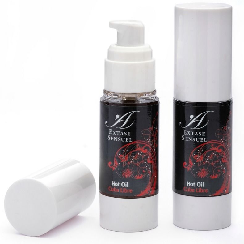 EXTASE SENSUAL - OLIO STIMOLANTE A EFFETTO CALORE IN OMAGGIO DA CUBA 30 ML