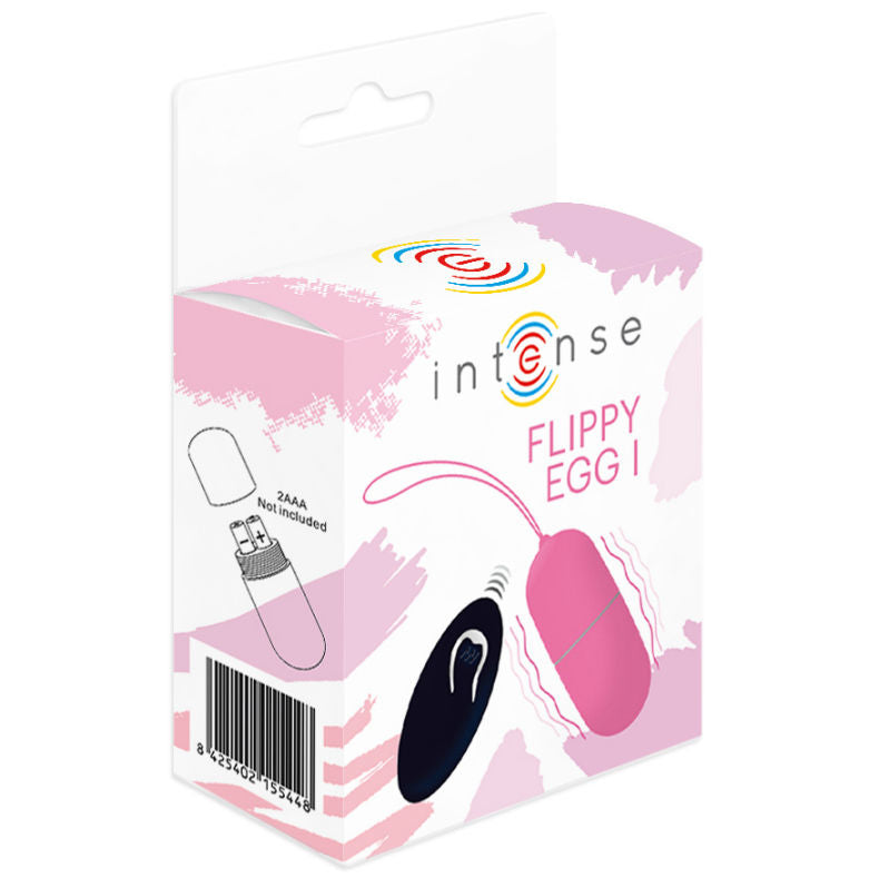INTENSE - HUEVO VIBRADOR FLIPPY I CON MANDO A DISTANCIA ROSA