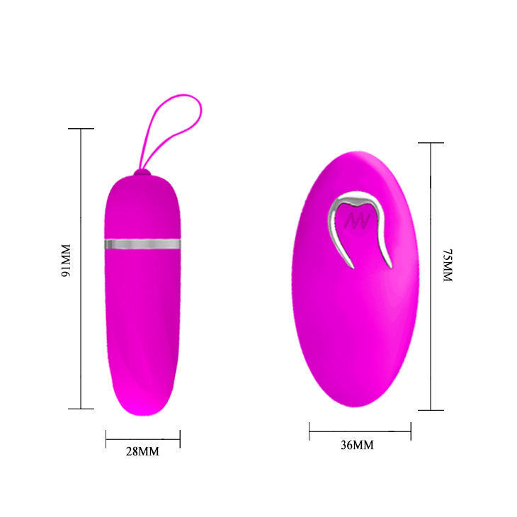 PRETTY LOVE - UOVO VIBRANTE DEBBY CON TELECOMANDO