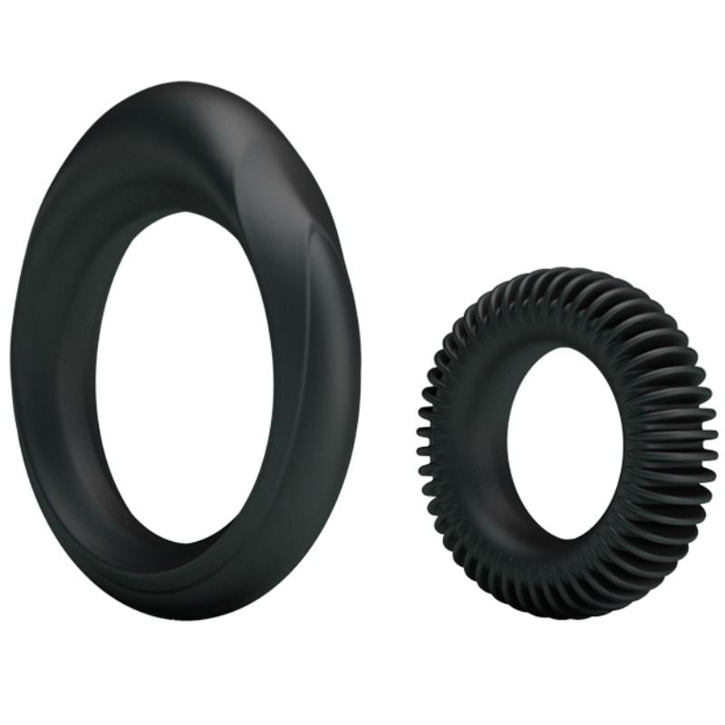 BAILE - KIT 2 ANNEAUX SILICONE ANNEAU VIRILITÉ