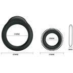 BAILE - KIT 2 ANNEAUX SILICONE ANNEAU VIRILITÉ