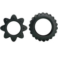 BAILE - KIT 2 ANELLI FLOREALI IN SILICONE