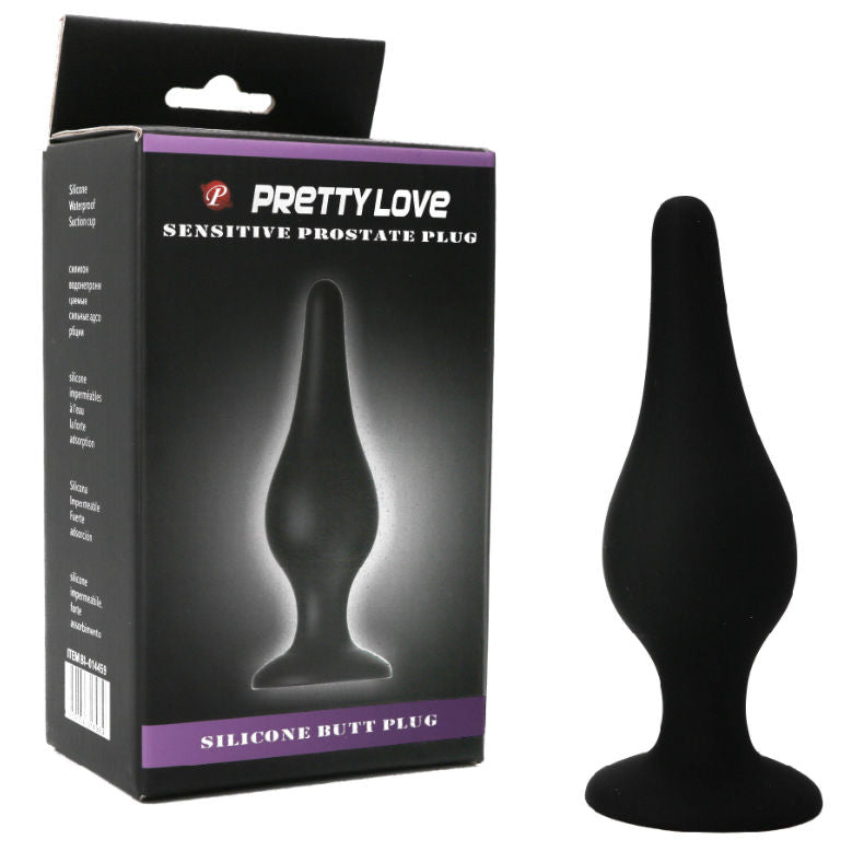PRETTY LOVE - ERGONOMIC SILICONE BUTT PLUG 14 CM