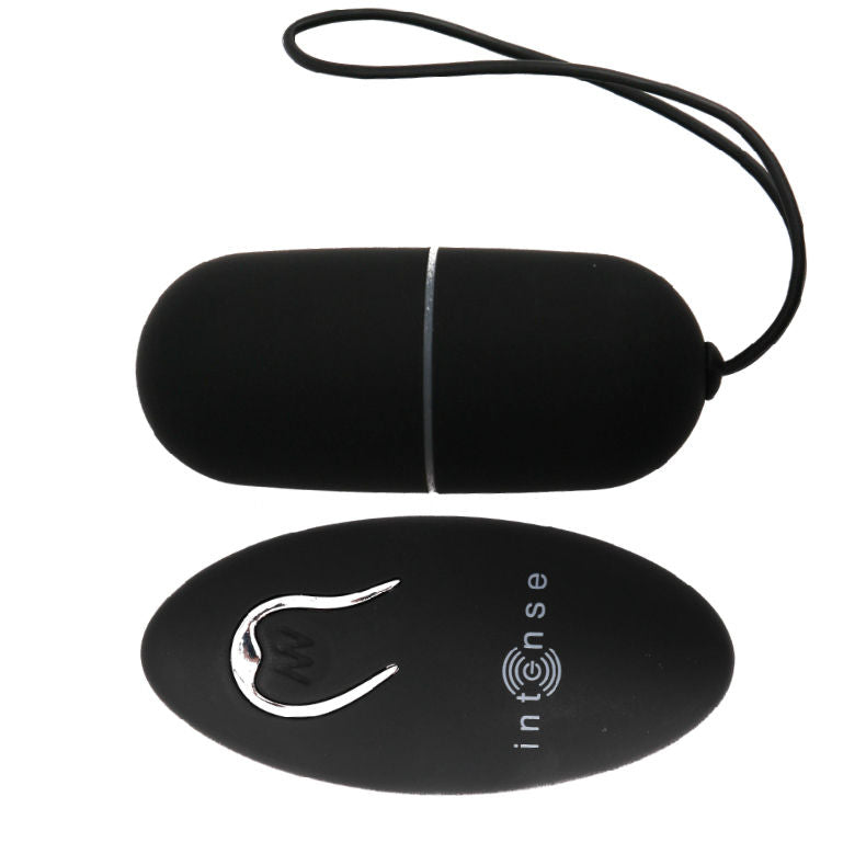 INTENSE - HUEVO VIBRADOR FLIPPY I CON MANDO A DISTANCIA NEGRO