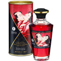 SHUNGA - OLIO DA MASSAGGIO EFFETTO CALORE AL SAPORE INTENSO DI CILIEGIA 100 ML