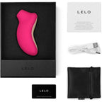 LELO - SONA CLITORAL STIMULATOR CHERRY COLOR