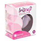 IRISCUP - PICCOLA COPPA MESTRUALE ROSA A + SACCHETTO STERILIZZATORE IN OMAGGIO