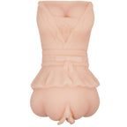 CRAZY BULL - MASTURBATORE VAGINALE IN PELLE D'ACQUA CON SFERE VIBRANTI