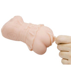 CRAZY BULL - MASTURBATORE VAGINALE IN PELLE D'ACQUA CON SFERE VIBRANTI