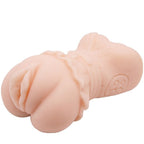 CRAZY BULL - MASTURBATORE VAGINALE IN PELLE D'ACQUA CON SFERE VIBRANTI