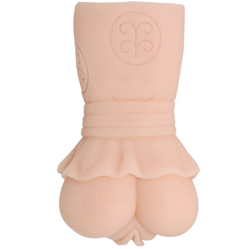 CRAZY BULL - MASTURBATORE VAGINALE IN PELLE D'ACQUA CON SFERE VIBRANTI