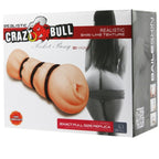 CRAZY BULL - MASTURBADOR VAGINAL CON ANILLOS