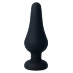 INTENSE - PLUG ANAL PIPO L SILICONA NEGRO 13 CM