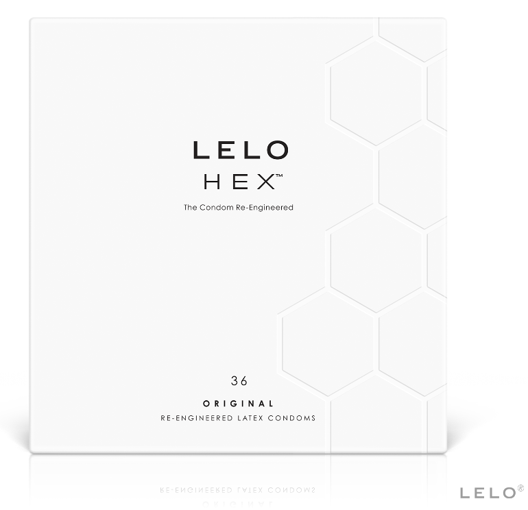 LELO - CONFEZIONE DI PRESERVATIVI HEX 36 UNITÀ