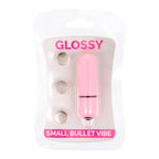 GLOSSY - VIBROMASSAGGIO A PROIETTILE PICCOLO ROSA