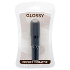 GLOSSY - VIBRATORE DA TASCA NERO