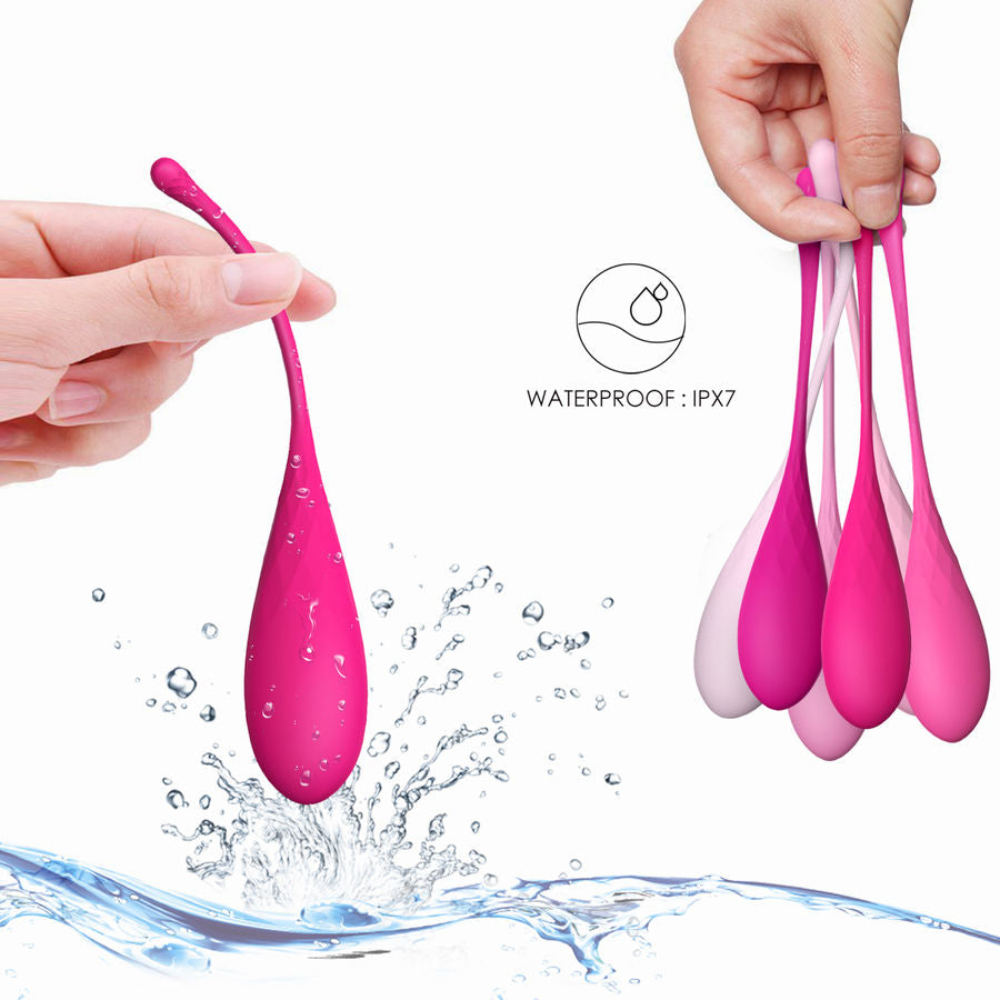 LESLIE - KEGEL FIT PELVIC FLOOR MUSCLE TRAINING SET 6 PCS