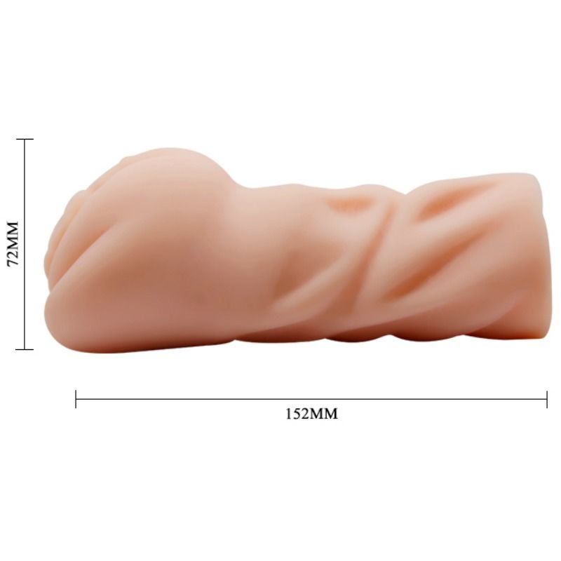 CRAZY BULL - MASTURBADOR VAGINAL MAVIS 15,2 CM