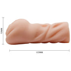 CRAZY BULL - MASTURBADOR VAGINAL MAVIS 15,2 CM