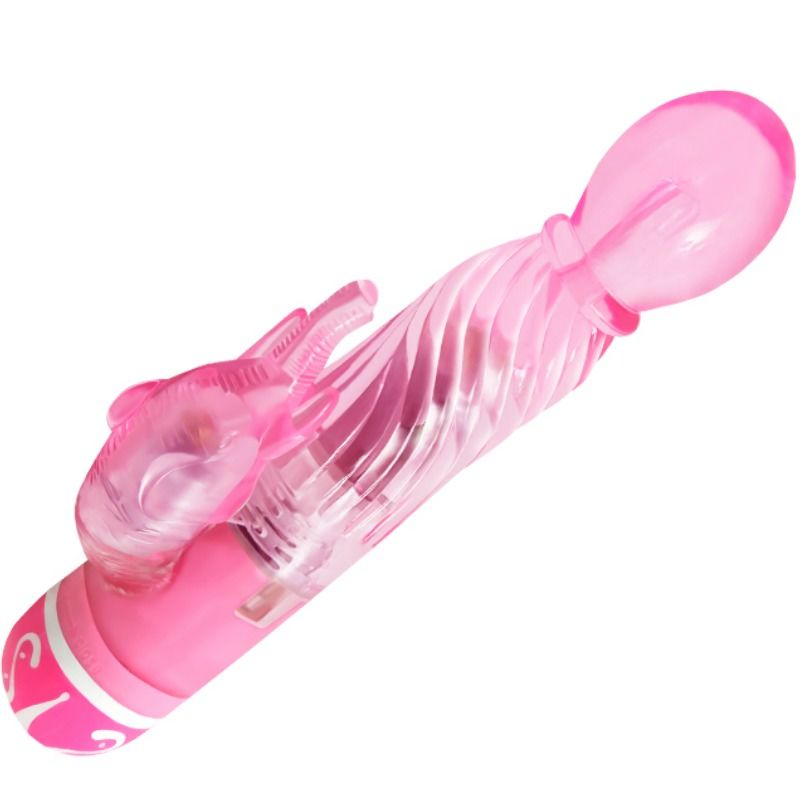 BAILE - VIBRATORE MULTIVELOCITÀ CON STIMOLATORE ROSA