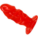 BAILE - PLUG ANALE UNISEX CON VENTOSA ROSSO