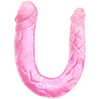 BAILE - DOBLE DILDO ROSA