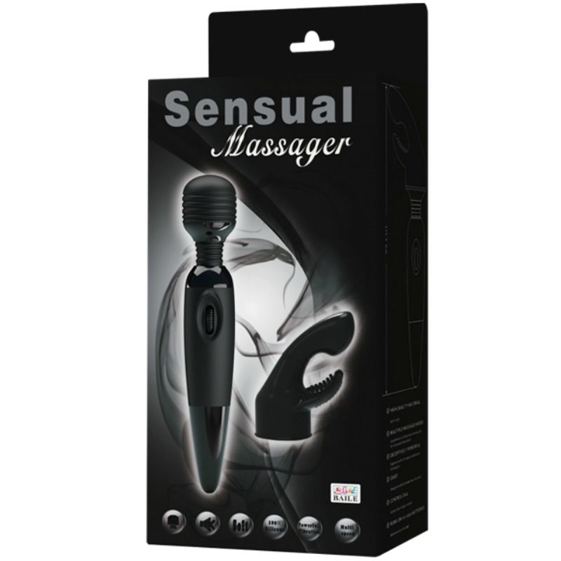 BAILE - MASAJEADOR DESENSUAL CABEZAL INTERCAMBIABLE