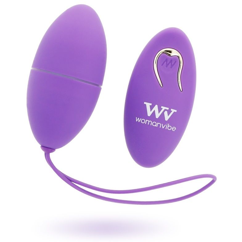 WOMANVIBE - ALSAN UOVO TELECOMANDATO IN SILICONE VIOLA
