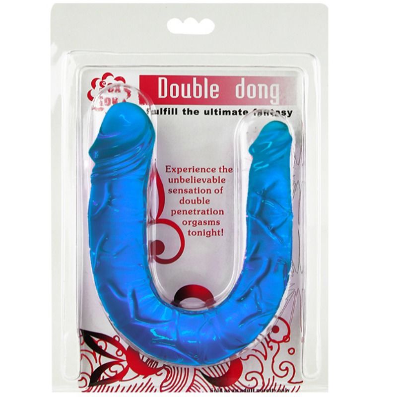 BAILE - DOBLE DILDO DOBLE DILDO AZUL
