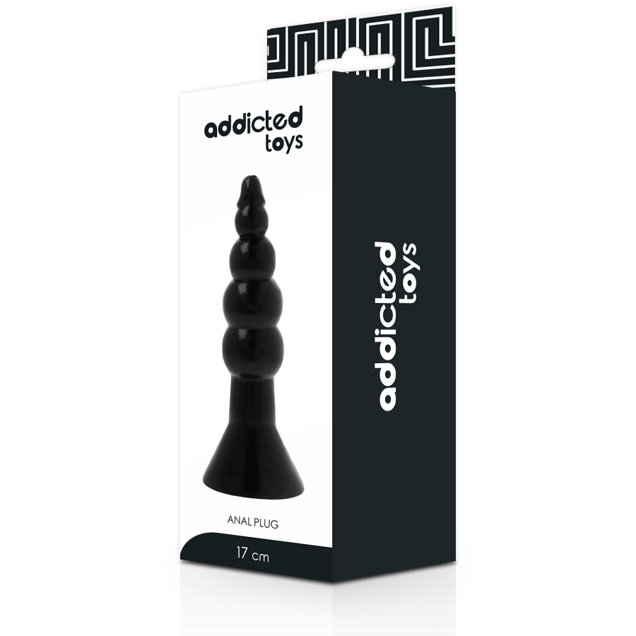 ADDICTED TOYS - ANAL PLUG 17 CM NERO
