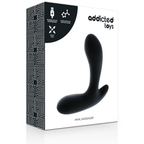 ADDICTED TOYS - MASSAGGIATORE ANALE A VIBRAZIONE NERO