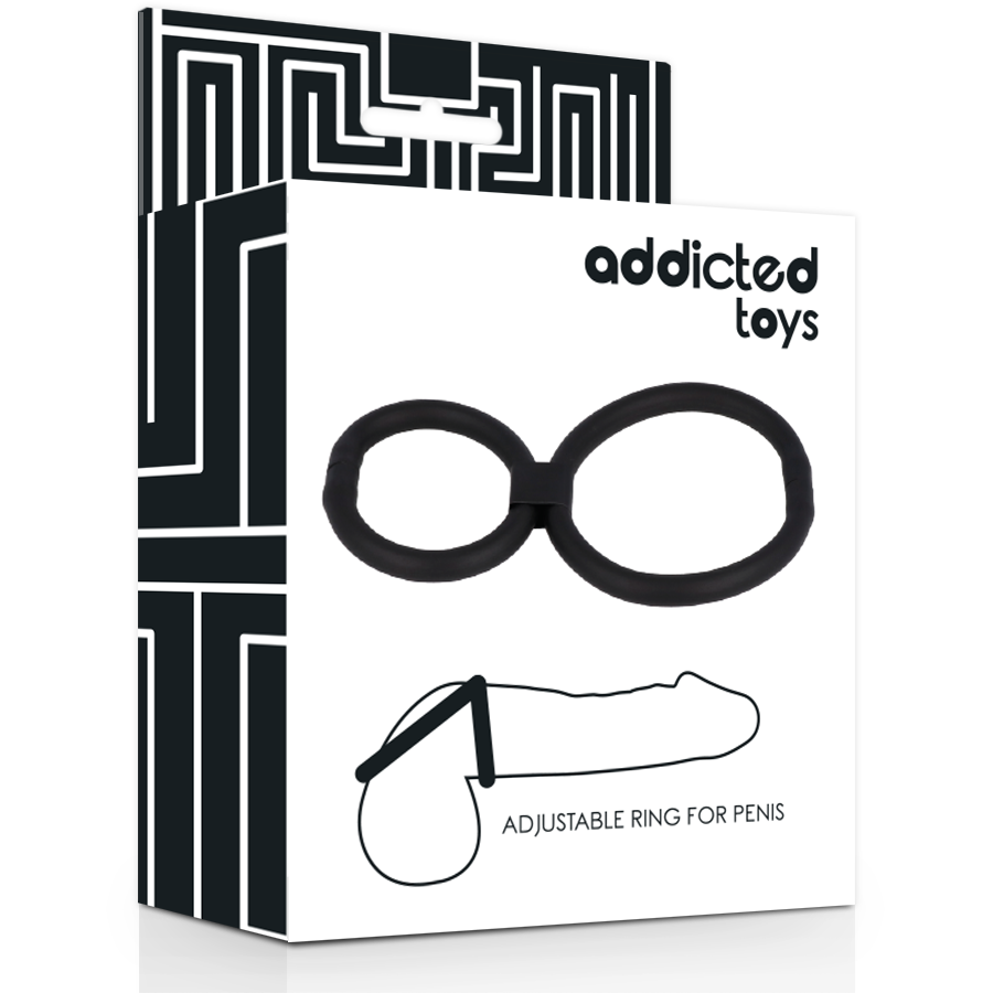 ADDICTED TOYS - ANILLOS AJUSTABLES PARA EL PENE