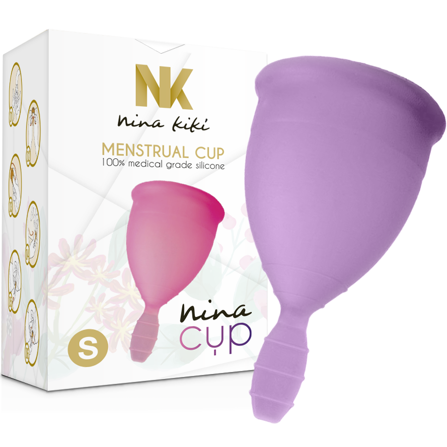 NINA KIKÍ - COPA MENSTRUAL VIOLETA - TALLA S