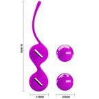 PRETTY LOVE - BOLAS ORGÁSMICAS KEGEL SERRER LILA