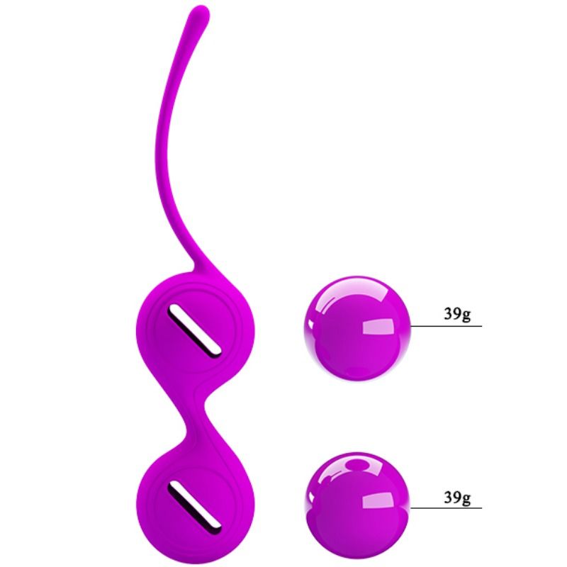 PRETTY LOVE - BOLAS ORGÁSMICAS KEGEL SERRER LILA