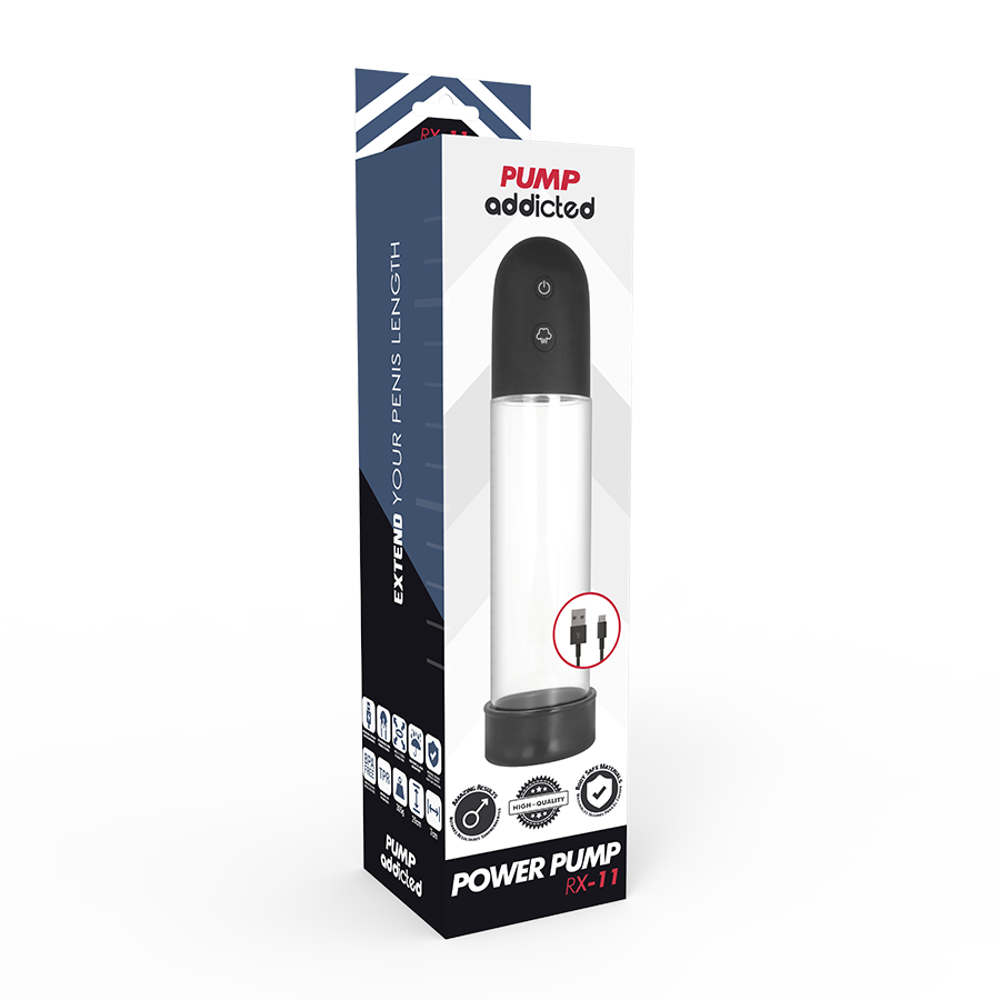 PUMP ADDICTED - BOMBA DE ERECCIÓN AUTOMÁTICA RX11