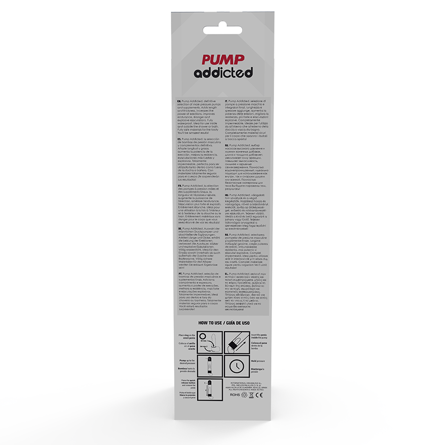 PUMP ADDICTED - BOMBA DE ERECCIÓN AUTOMÁTICA RX11