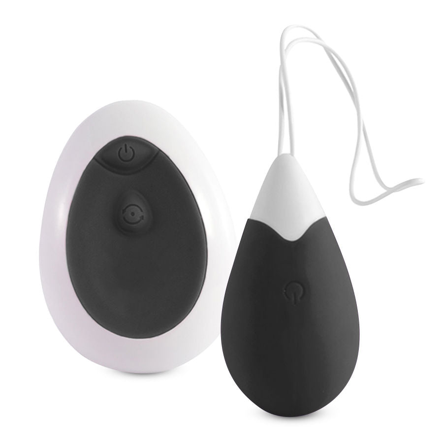 INTENSE - HUEVO VIBRADOR CON MANDO A DISTANCIA NEGRO
